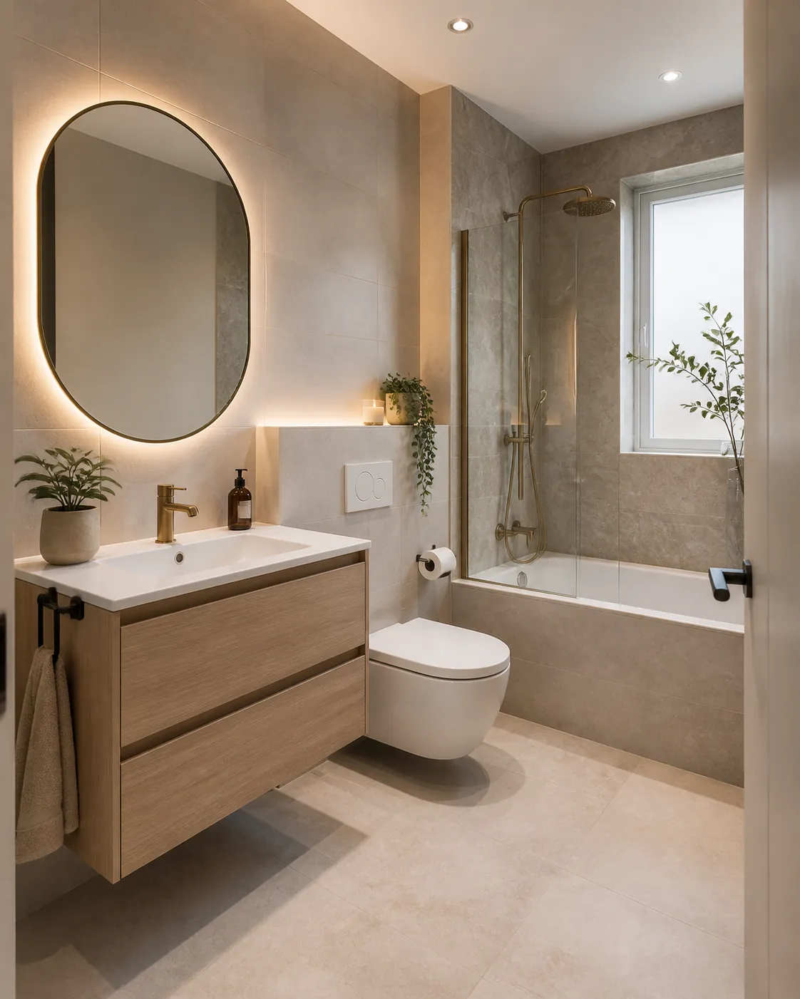 Reforma de baño terminada en Martorell