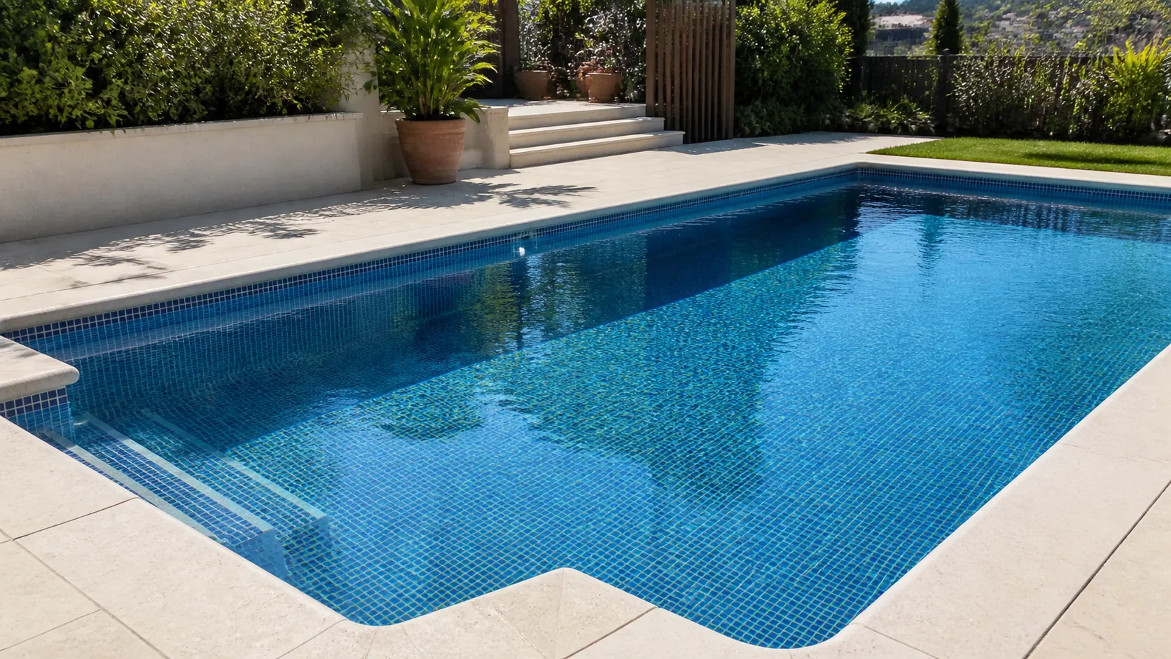 Reforma de piscina terminada en Gavà